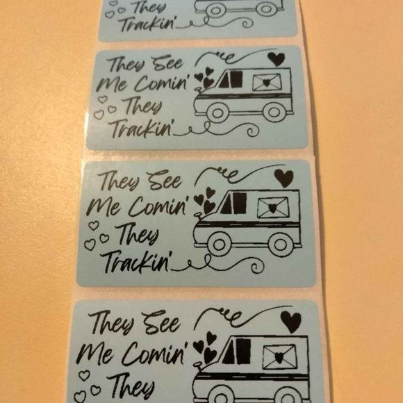 💙100 Trackin USPS- Shipping Labels Thermal Packaging Stickers 2.25"x1.25"💙 - Picture 2 of 8
